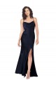 Purcahse  Dark Navy Cowl Neck Sleeveless Long Sexy Evening Dress UK