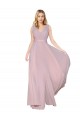 Purcahse  Primrose High Neck Sleeveless V-Back Long Evening Dress UK