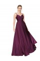 Purcahse  Wild Berry High Neck Sleeveless V-Back Long Evening Dress UK