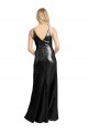 Purcahse  Black V-Neck Sleeveless V-Back Long Sexy Evening Dress UK