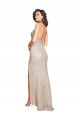 Purcahse  Champagne Sweetheart Sleeveless Criss Cross Open Back Long Sexy Evening Dress UK