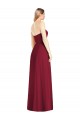 Purcahse  Hot Pink Strapless Sleeveless Long Maxi Evening Dress UK