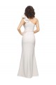 Purcahse  Ivory One Shoulder Sleeveless Long Wedding Party Dress UK