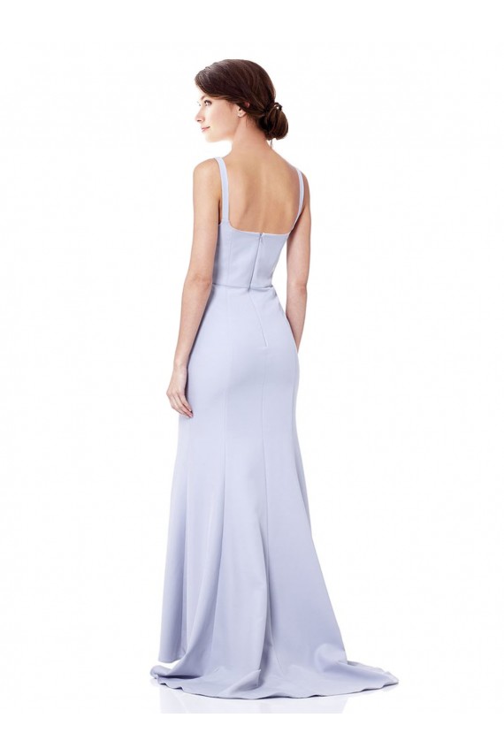 Purcahse  Light Sky Blue High Neck Sleeveless Long Wedding Party Dress UK