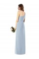 Purcahse  Light Sky Blue One Shoulder Sleeveless Long Semi Formal Evening Dresses UK