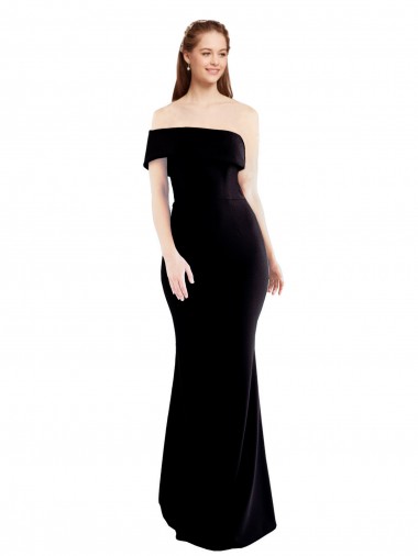 Cheap Black One Shoulder Sleeveless Keyhole Back Long Evening Dress UK