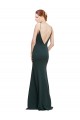 Purcahse  Pink V-Neck Sleeveless V-Back Long Wedding Party Dress UK