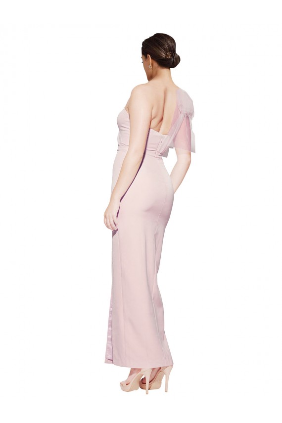 Purcahse  Pink Sweetheart Sleeveless Low Back Long Evening Dresses UK