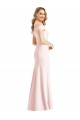 Purcahse  Pink V-Neck Sleeveless Long Sexy Evening Dress UK