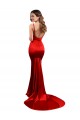 Purcahse  Red Sweetheart Sleeveless Low Back Long Sexy Wedding Party Dress UK