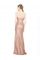 Purcahse  Rose Gold Sweetheart Sleeveless Low Back Long Evening Dress UK