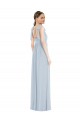 Purcahse  Sea Glass Sweetheart Sleeveless Low Back Long Maxi Evening Dress UK